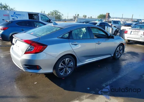 2017 Honda Civic Ex-L from USA, damaged, VIN 19XFC1F78HE211753
